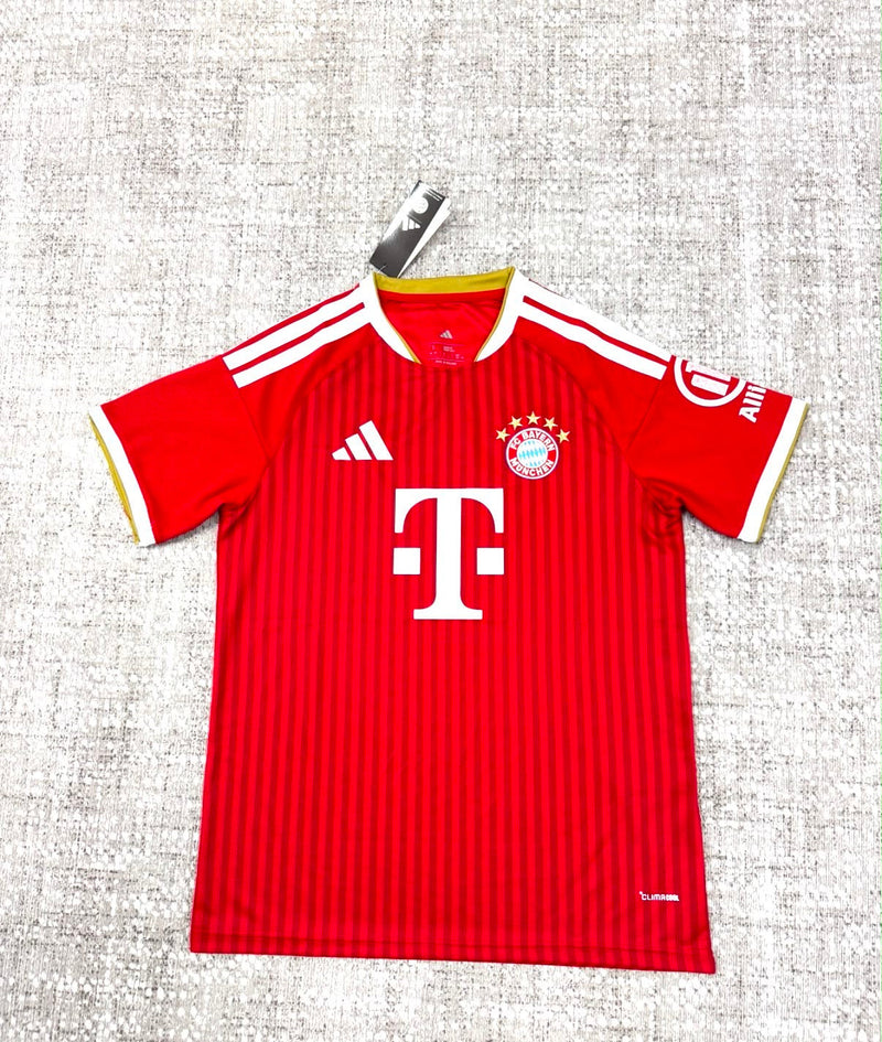 Bayern Munich – Maillot Domicile 2026/27 Rouge, Blanc & Or – Adulte