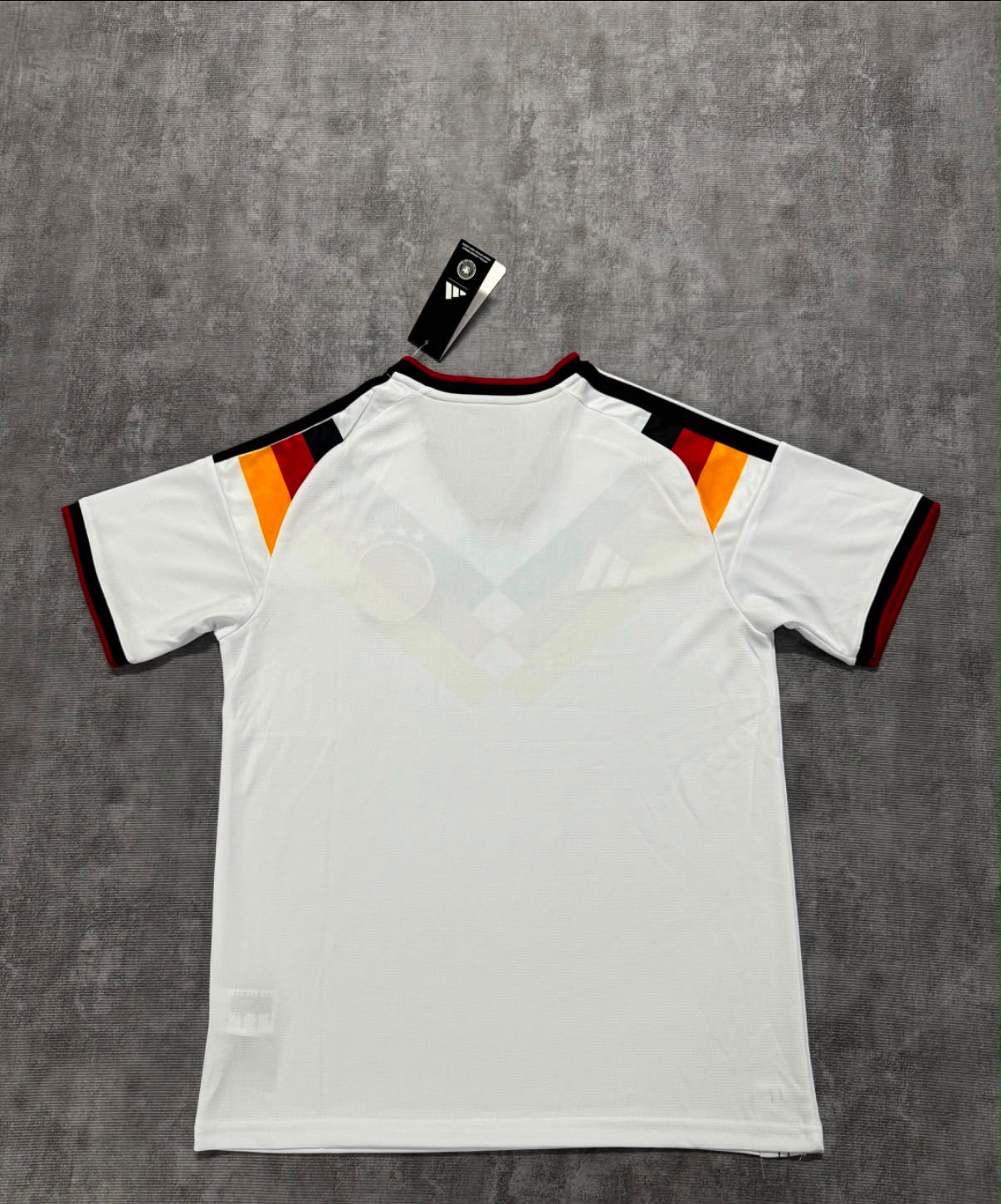 Germany Retro Jersey – 1994 Inspired – White, Black, Red & Gold
