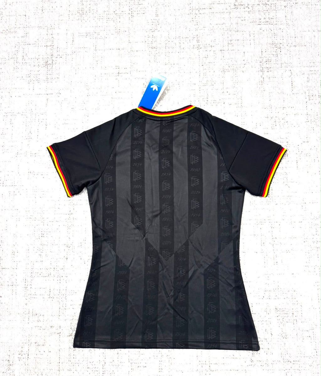 Maillot Allemagne édition spéciale héritage noir adulte vue de dos