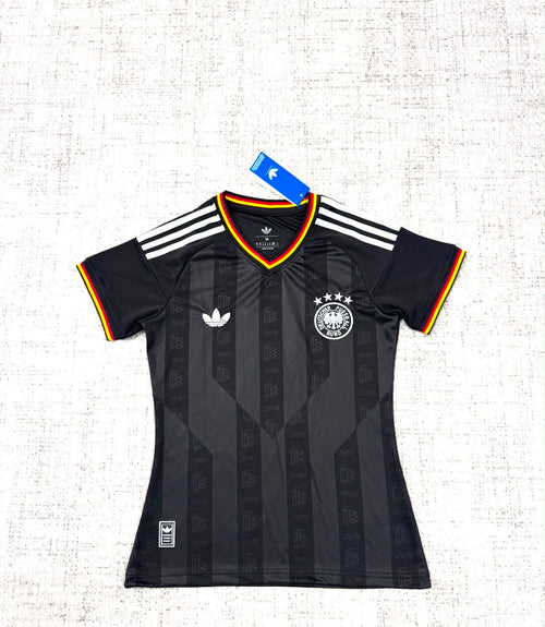 Maillot Allemagne édition spéciale héritage noir adulte vue de face