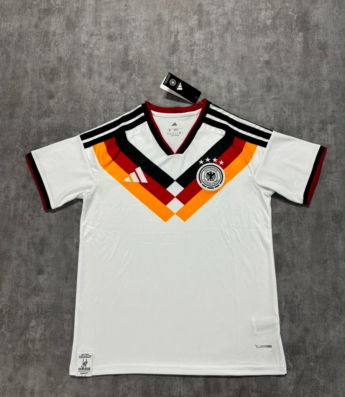Maillot rétro Allemagne inspiration 1994 - face