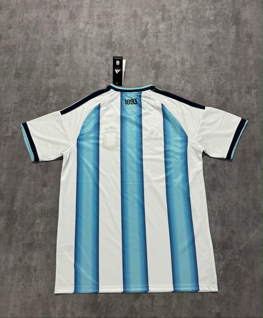 Maillot Argentine domicile 2026 blanc et bleu ciel - dos
