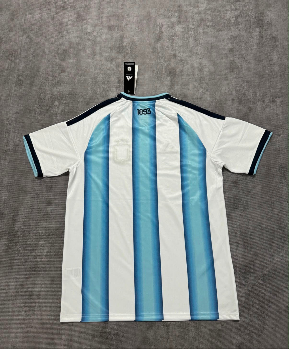 Maillot Argentine domicile 2026 blanc et bleu ciel - dos