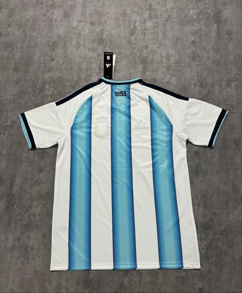 Maillot Argentine domicile 2026 blanc et bleu ciel - dos