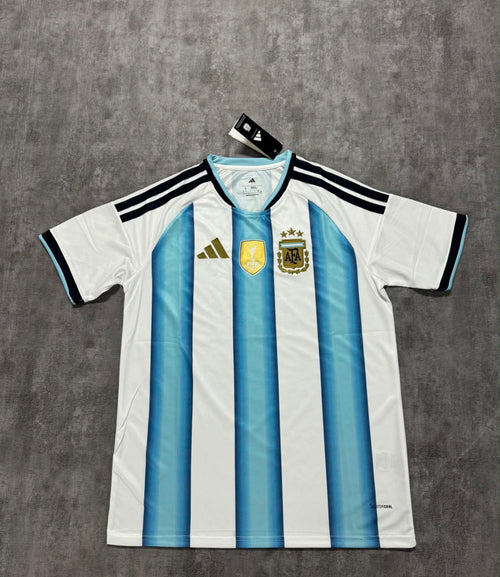 Maillot Argentine domicile 2026 blanc et bleu ciel - face