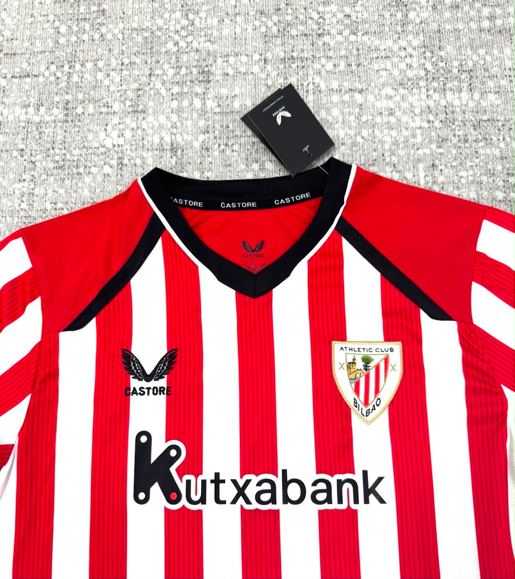 Détail maillot Athletic Club Bilbao
