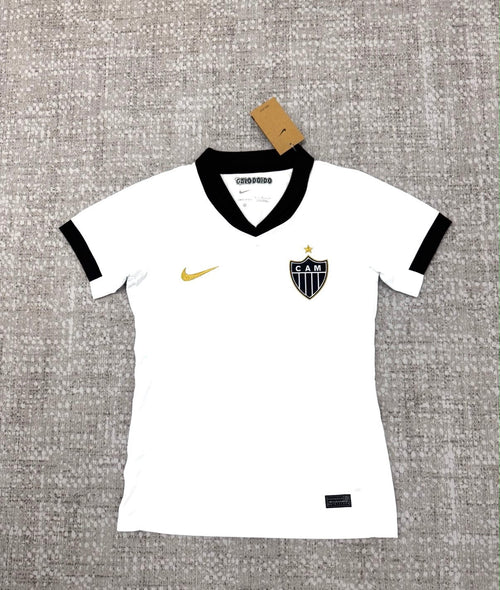 Atlético Mineiro maillot blanc noir et or vue avant
