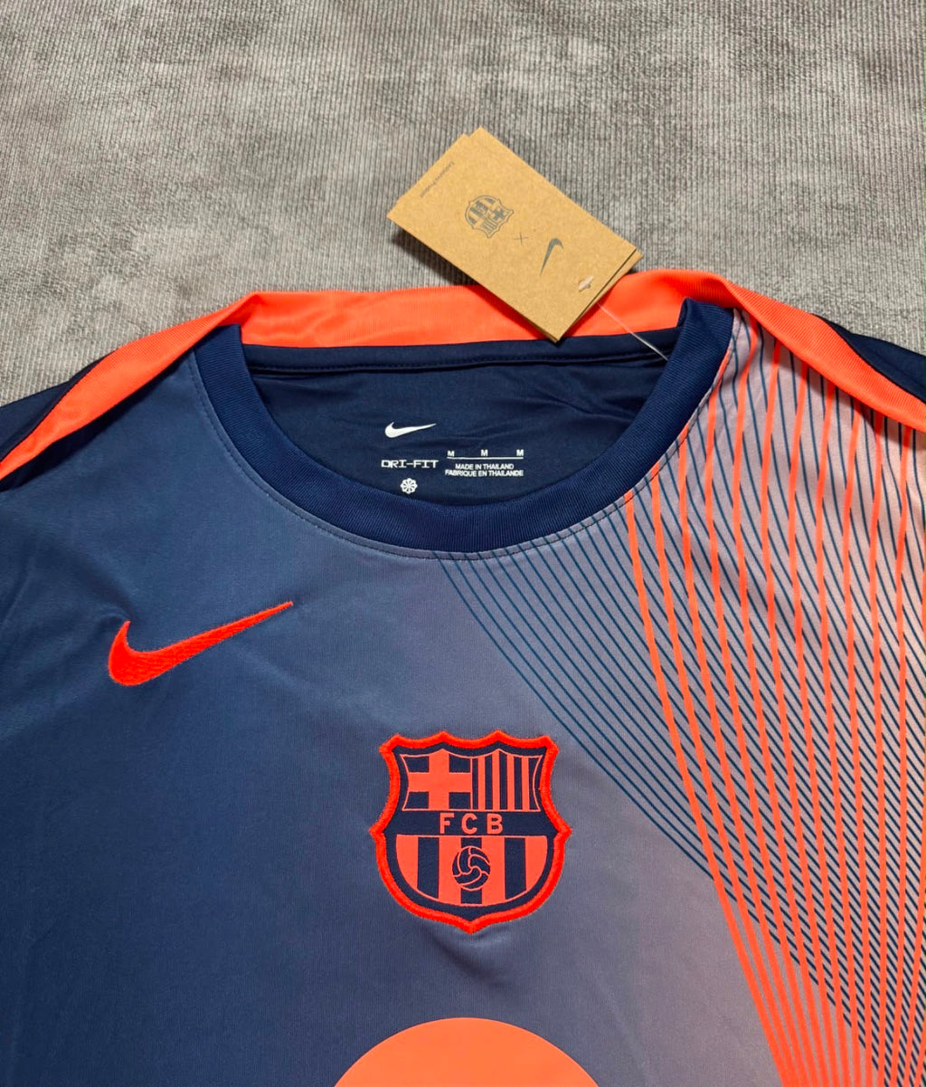 Maillot pré-match FC Barcelona 25/26 Third T90 - détail