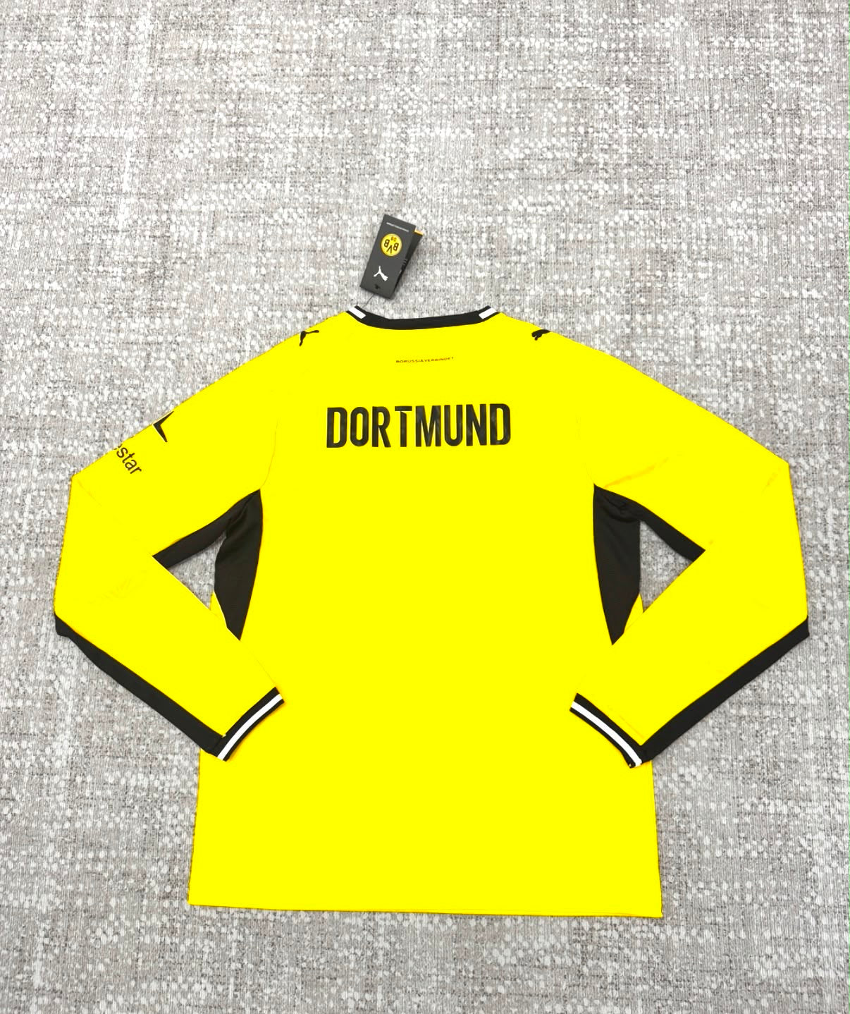 Borussia Dortmund maillot domicile 2026/27 manches longues dos