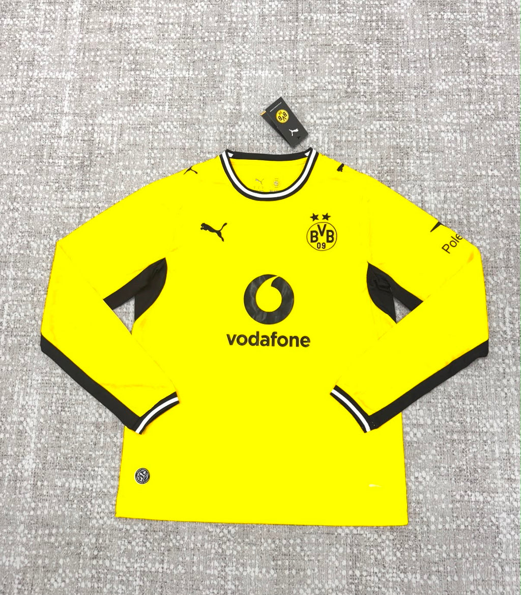 Borussia Dortmund maillot domicile 2026/27 manches longues face