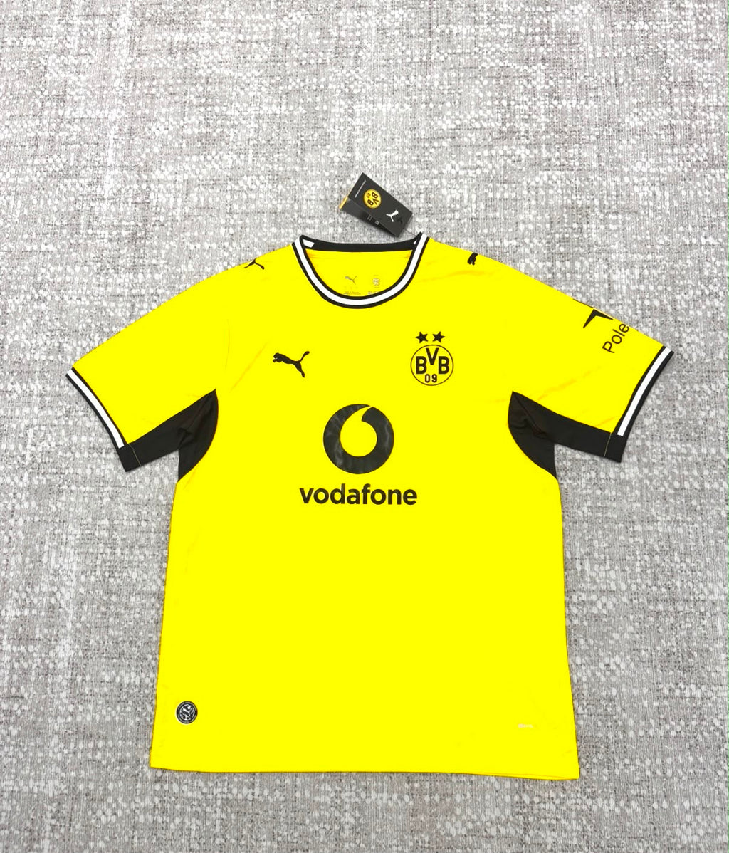 Maillot domicile Borussia Dortmund 2026/27 jaune vue de face