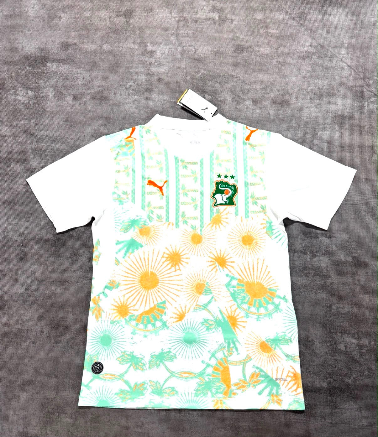 Maillot extérieur Côte d'Ivoire 2026 vue de face