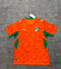 Maillot domicile Côte d'Ivoire 2026 orange et vert - face