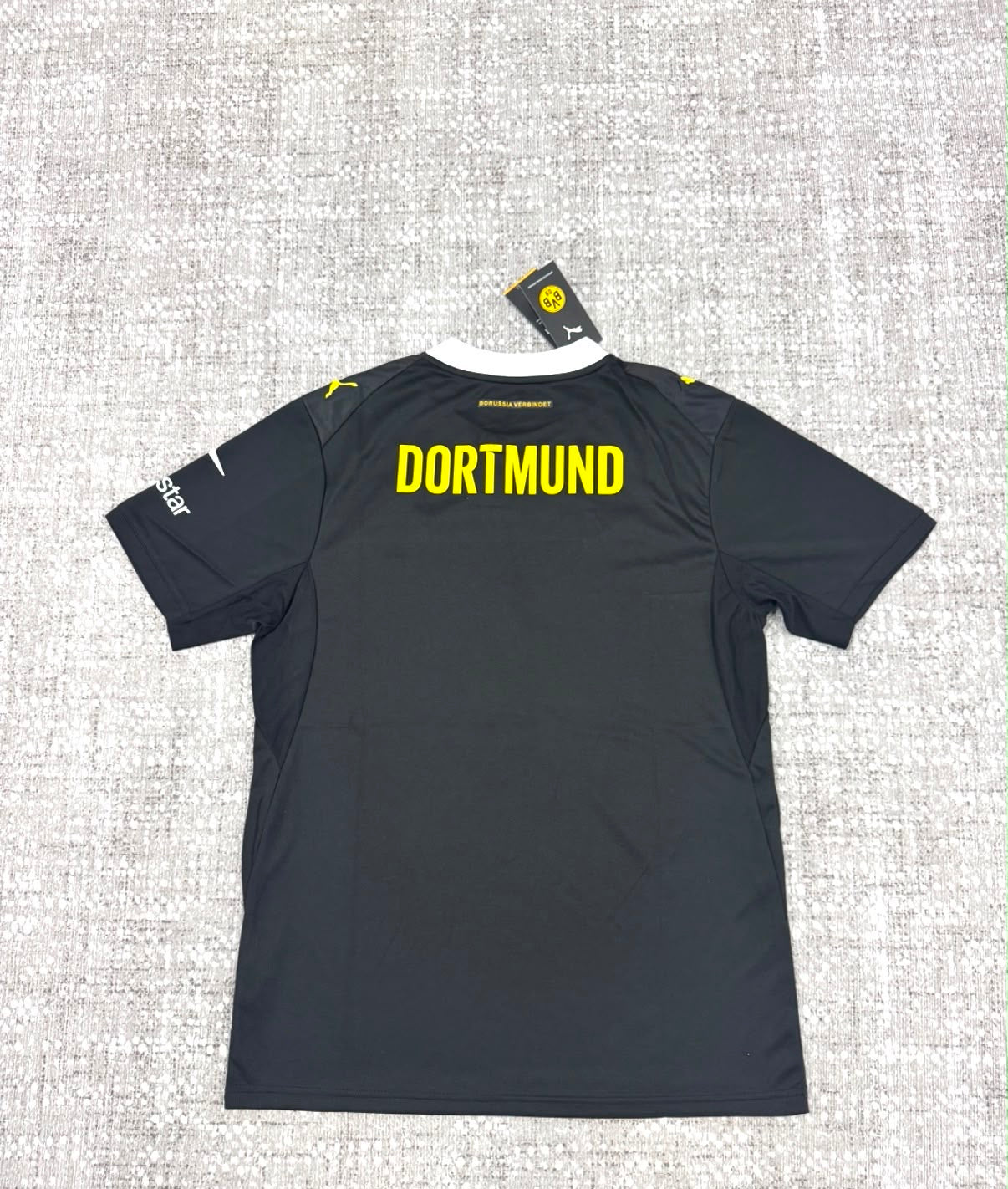 Maillot extérieur Borussia Dortmund 2026/27 noir et jaune - dos