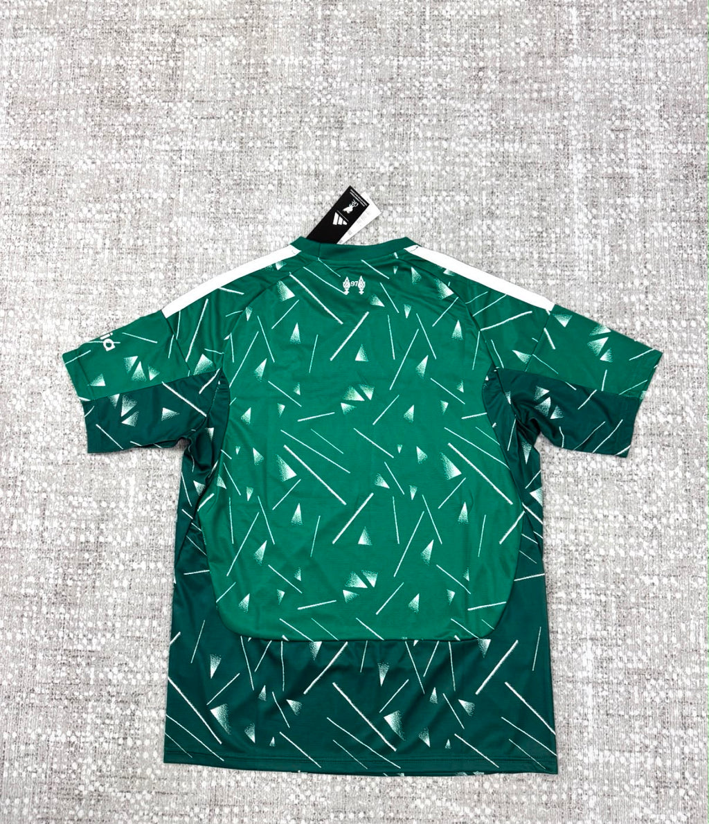 Maillot gardien Liverpool 2026/27 vert vue de dos