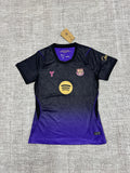 Maillot FC Barcelone noir et violet - vue de face