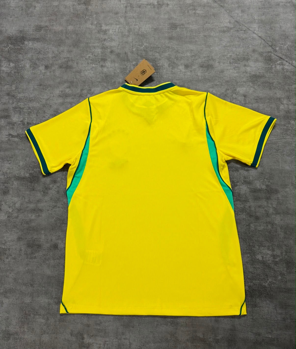 Maillot Brésil jaune - dos