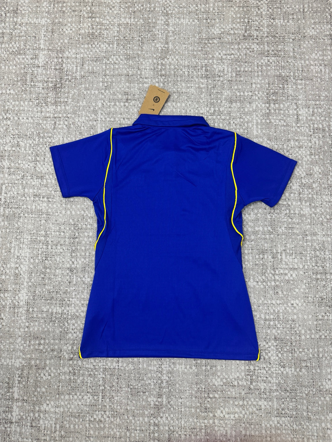 Maillot Chelsea bleu et jaune - vue de dos