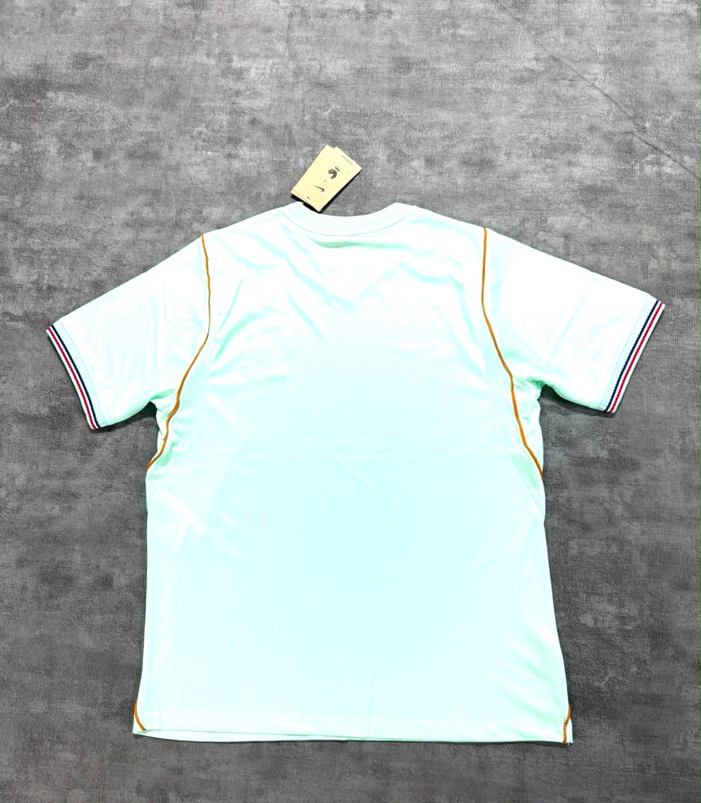 Maillot France vert menthe - dos