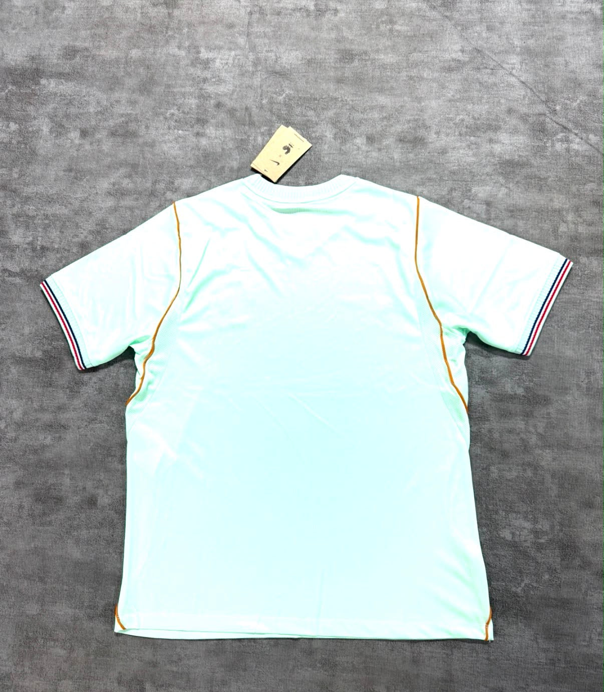 Maillot France vert menthe - dos