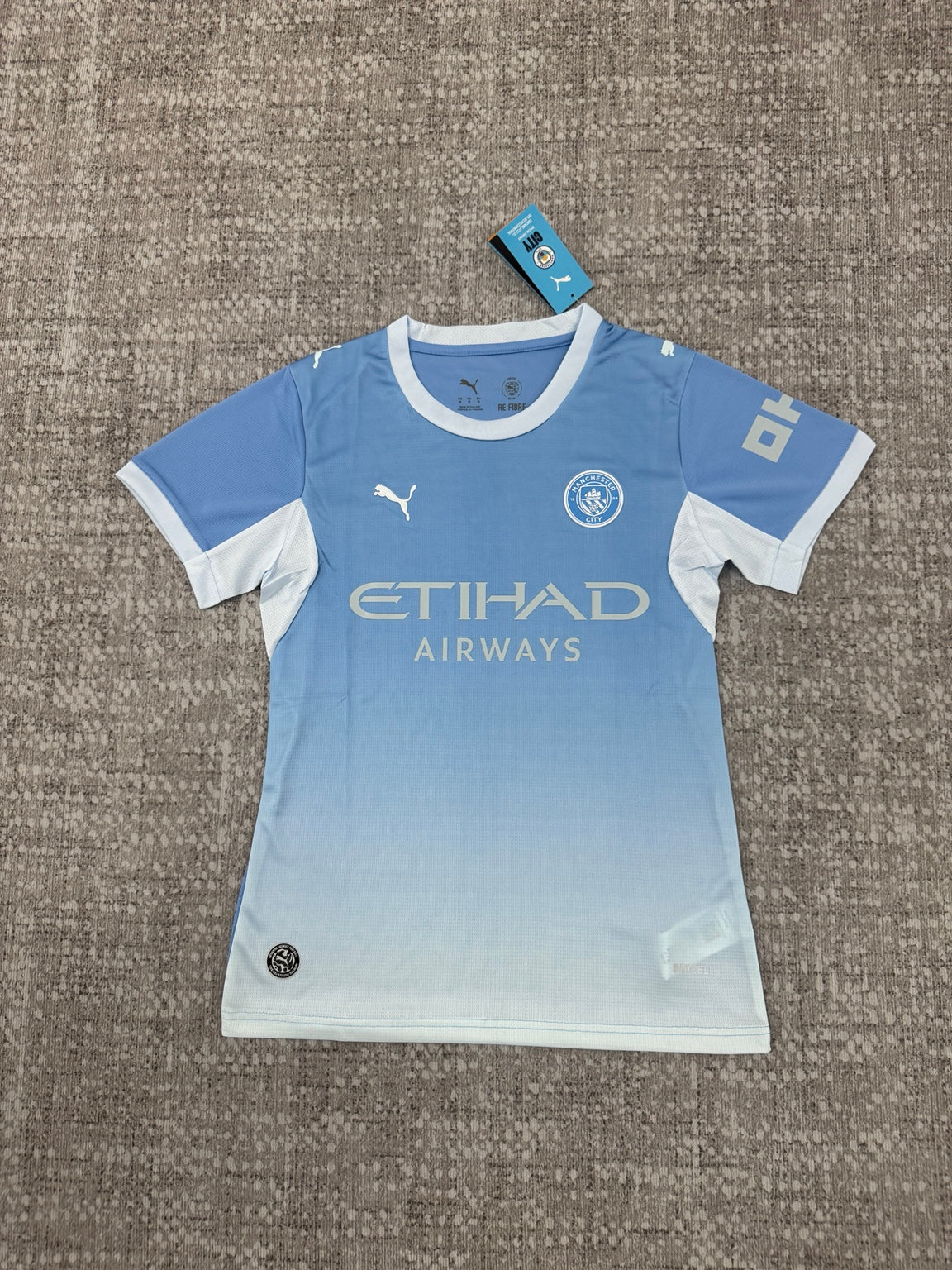 Maillot Manchester City bleu ciel - vue de face