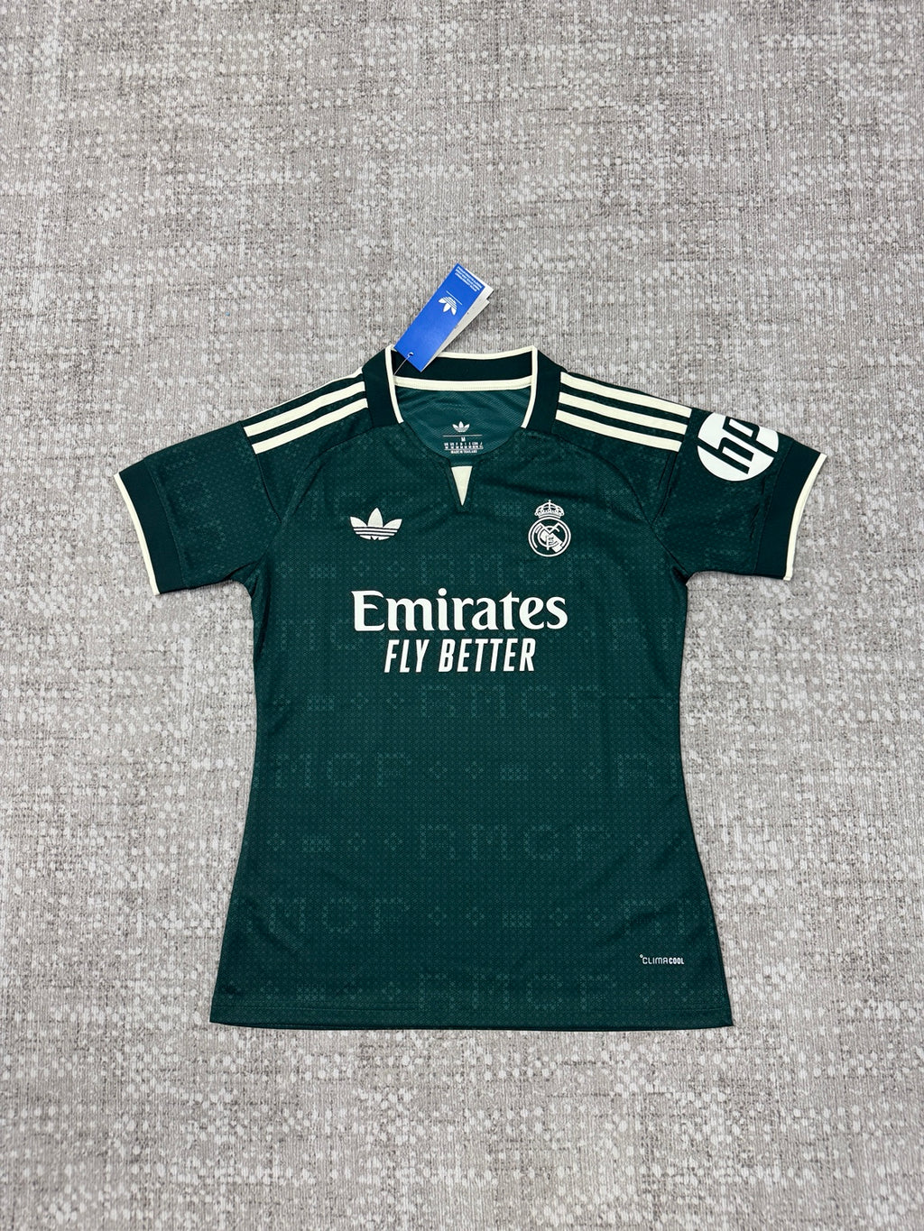 Maillot Real Madrid vert foncé - vue de face