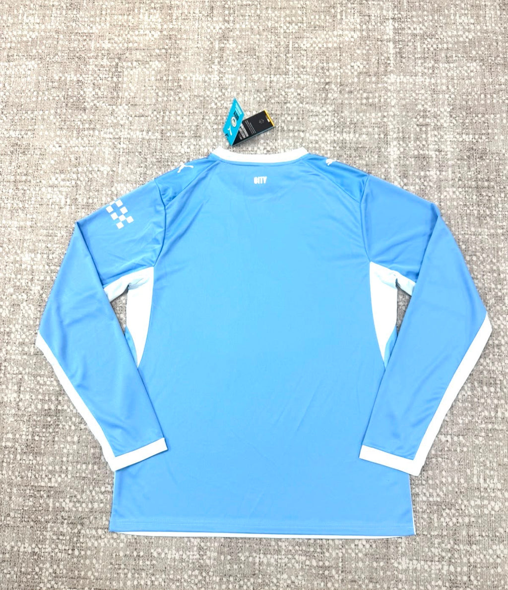 Maillot domicile Manchester City 2026/27 manches longues vue de dos