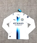 Manchester City maillot blanc manches longues édition spéciale vue avant