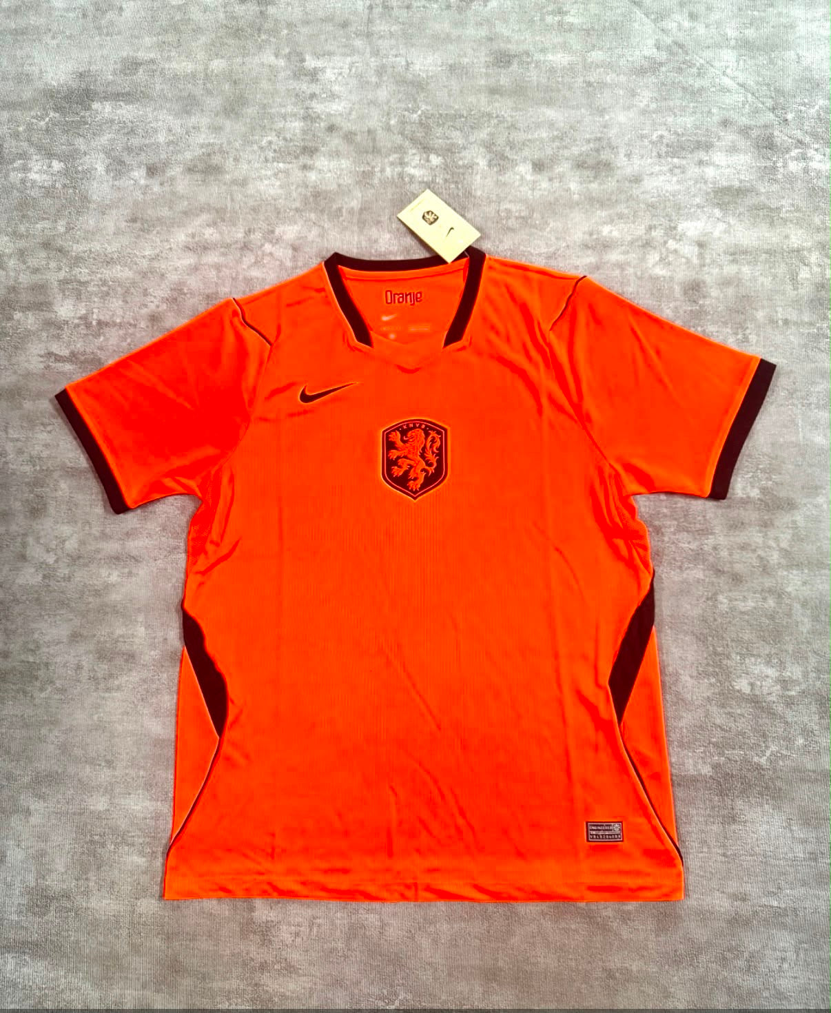 Maillot domicile Pays-Bas 2026 orange vue de face