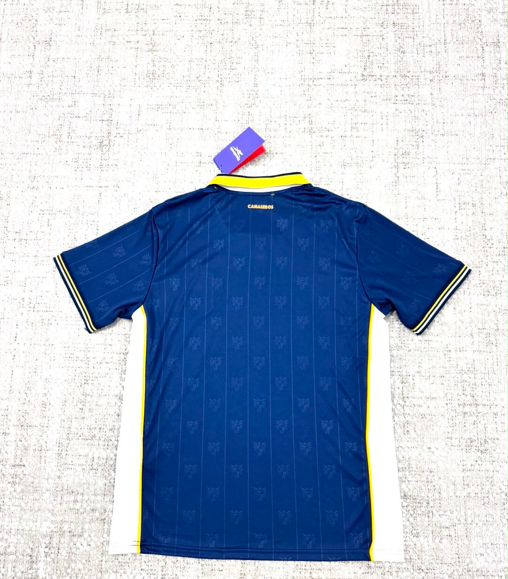 Panama maillot bleu édition rétro vue de dos