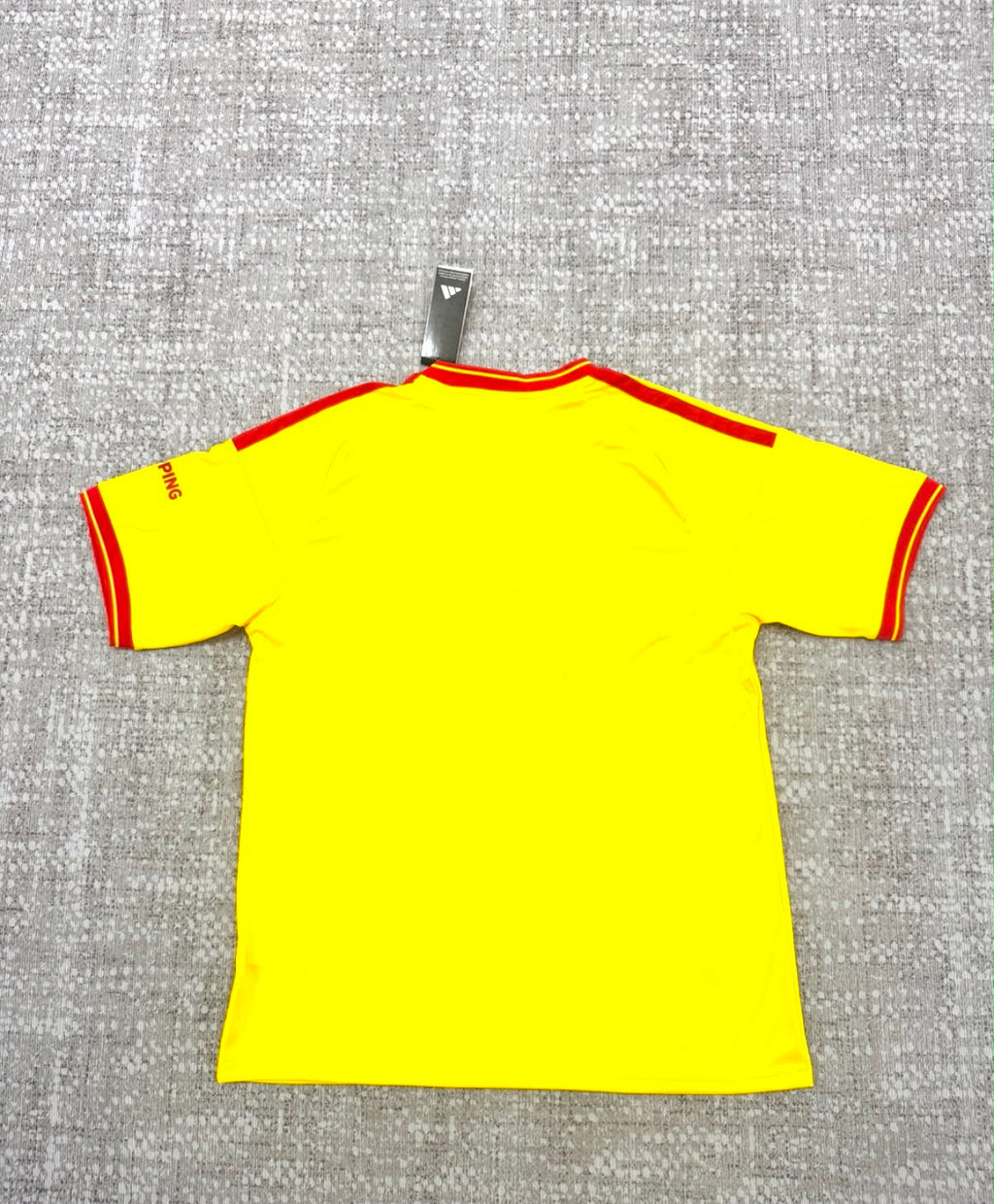 Maillot domicile RC Lens 2026/27 jaune et rouge - dos