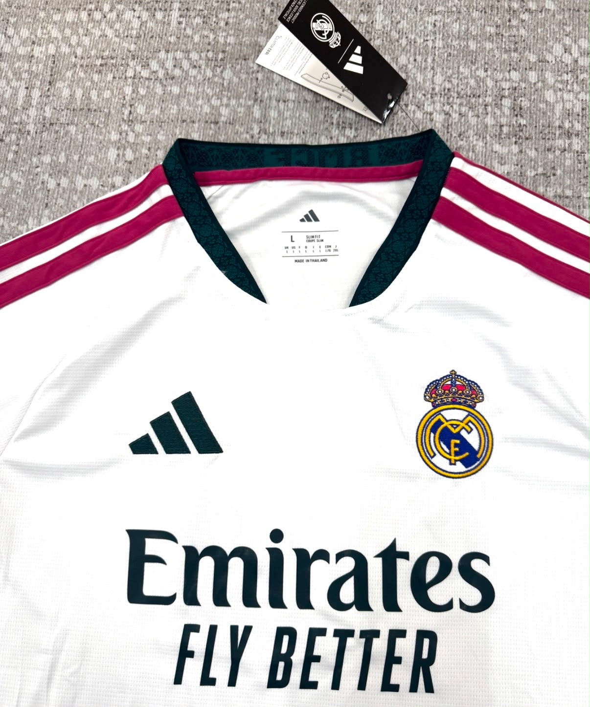 Détails du maillot domicile Real Madrid 2026/27